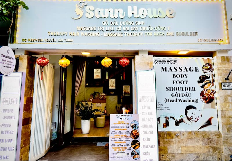 Ảnh bìa SANN HOUSE - GỘI ĐẦU DƯỠNG SINH - MASSAGE TRỊ LIỆU CỔ VAI GÁY - MASSAGE BODY - FOOT