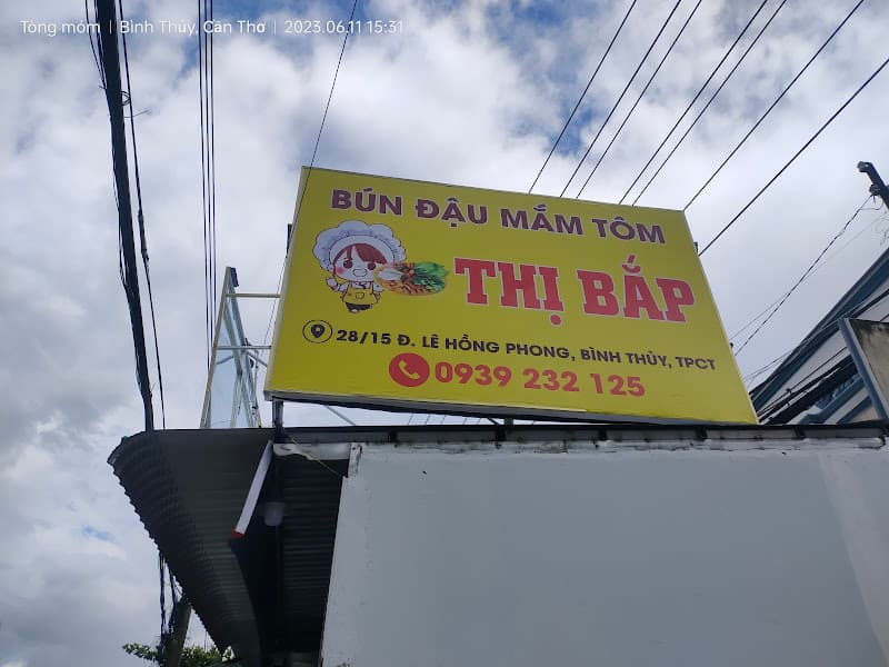 Hình ảnh Bún đậu thị bắp - 3