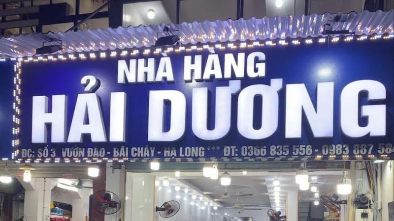 Hình ảnh NHÀ HÀNG HẢI DƯƠNG .Số 03 vườn đào bãi cháy - 3