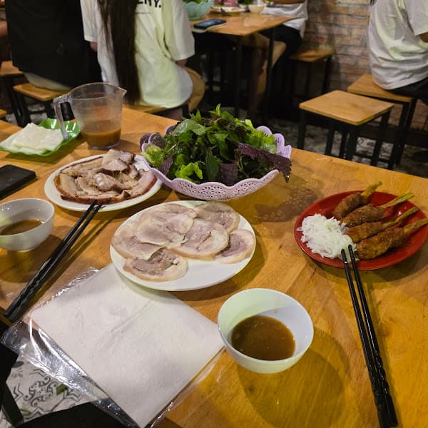 Hình ảnh Quán Ớt Xanh - Bánh tráng cuốn thịt heo - 4