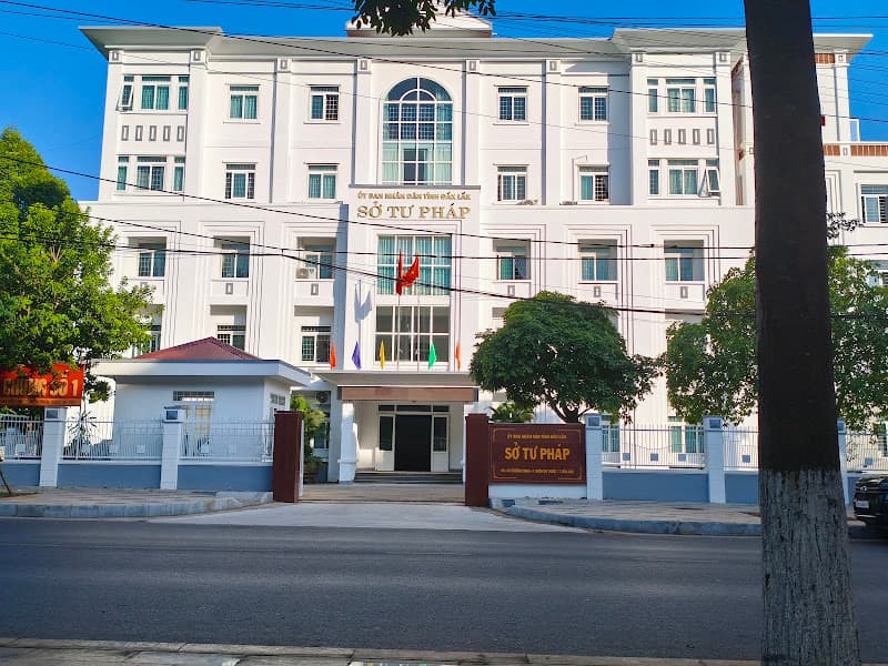 Sở Tư pháp tỉnh Đắk Lắk
