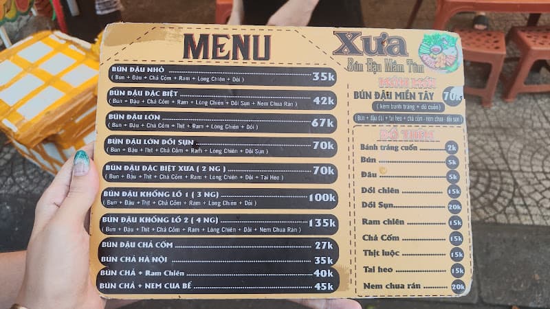 Hình ảnh Quán Xưa -Bún Đậu Mắm Tôm -87 Tản Đà /Đn - 2