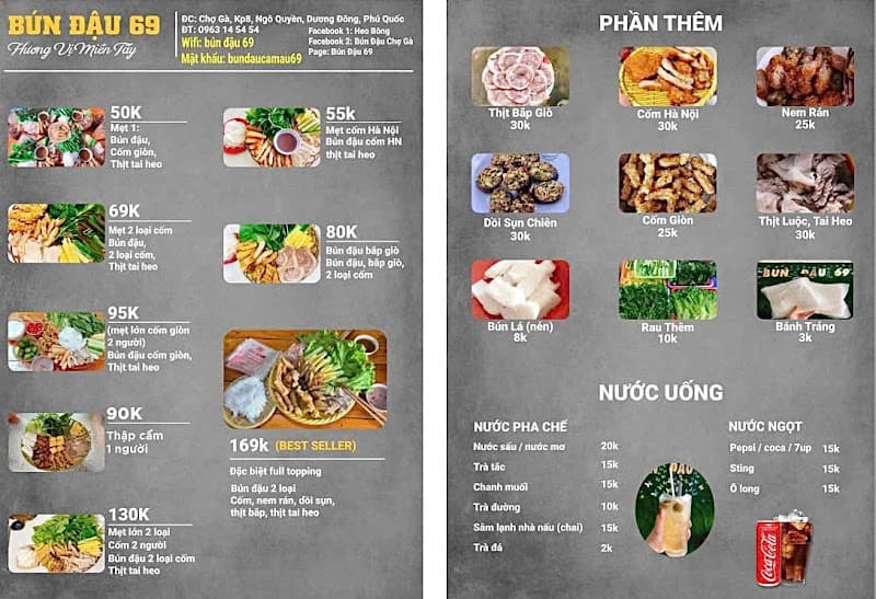 Hình ảnh Bún Đậu 69 - 2