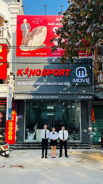 Ghế Massage, Máy Chạy Bộ KingSport Âu Cơ - Phú Thọ