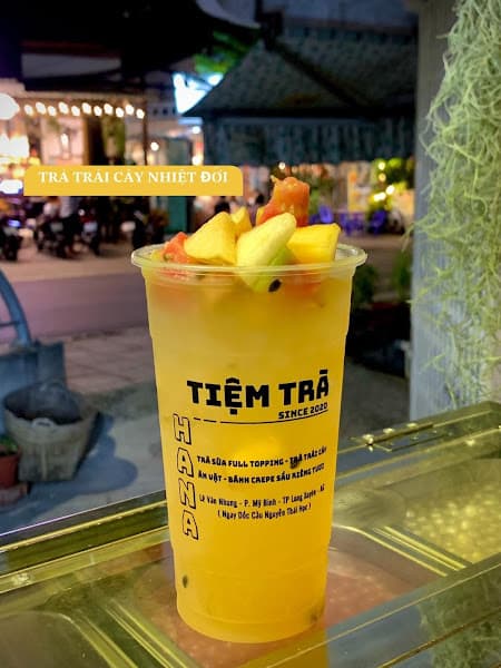 Hình ảnh Tiệm Trà HANA - Bánh Tráng Trộn,Cuốn - Chân Gà Sốt Thái - Bánh Crepe Sầu Riêng - 5