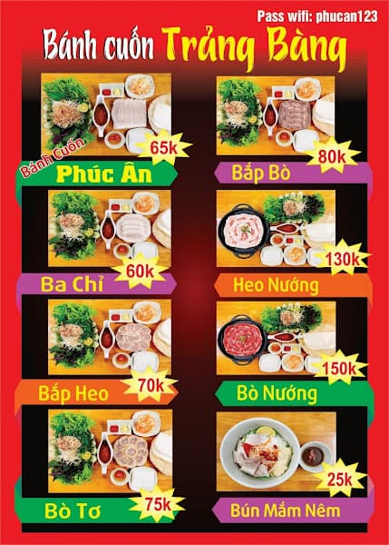 Hình ảnh Bánh tráng cuốn thịt heo - Phúc Ân Đông Hà - 5