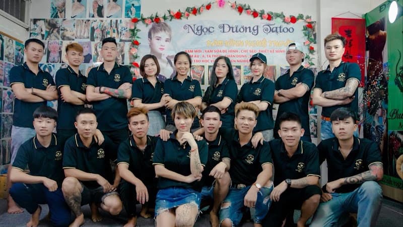 Ảnh bìa Ngọc Dương tattoo cơ sở 1 ( Tiệm xăm Hình Hà Tĩnh. Nữ Thợ Xăm Ngọc Dương Taiwan Beauty artist