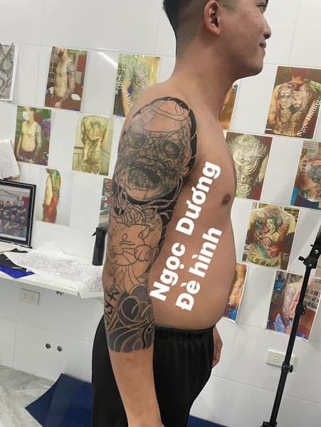 Hình ảnh Ngọc Dương tattoo cơ sở 1 ( Tiệm xăm Hình Hà Tĩnh. Nữ Thợ Xăm Ngọc Dương Taiwan Beauty artist - 4