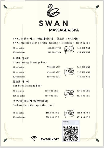 Ảnh bìa SWAN SPA - Massage Body & Foot