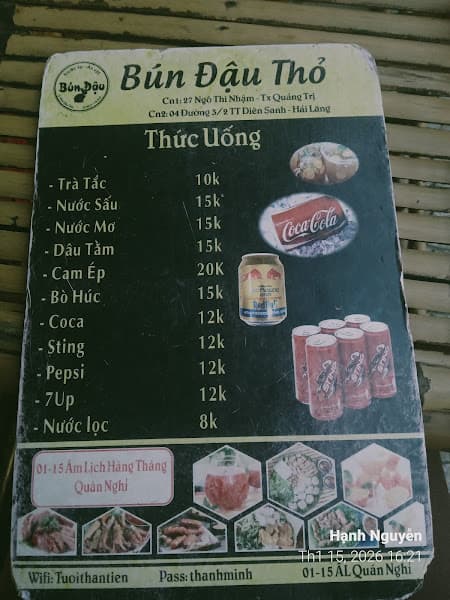 Ảnh bìa Bún đậu Thỏ