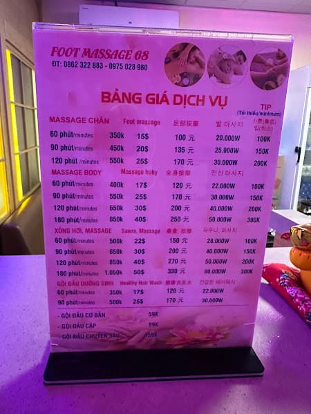 Hình ảnh Foot Massage 68 - Sauna 68 Massage Body - 2
