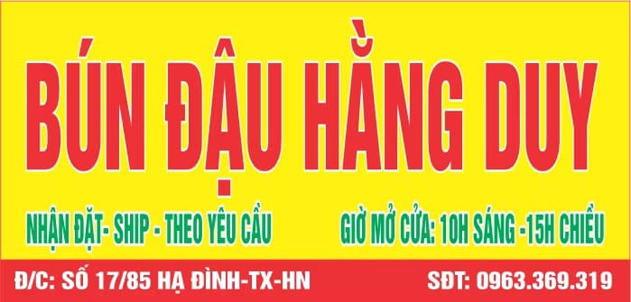 Hình ảnh Bún Đậu Mẹt Hằng Duy - 2