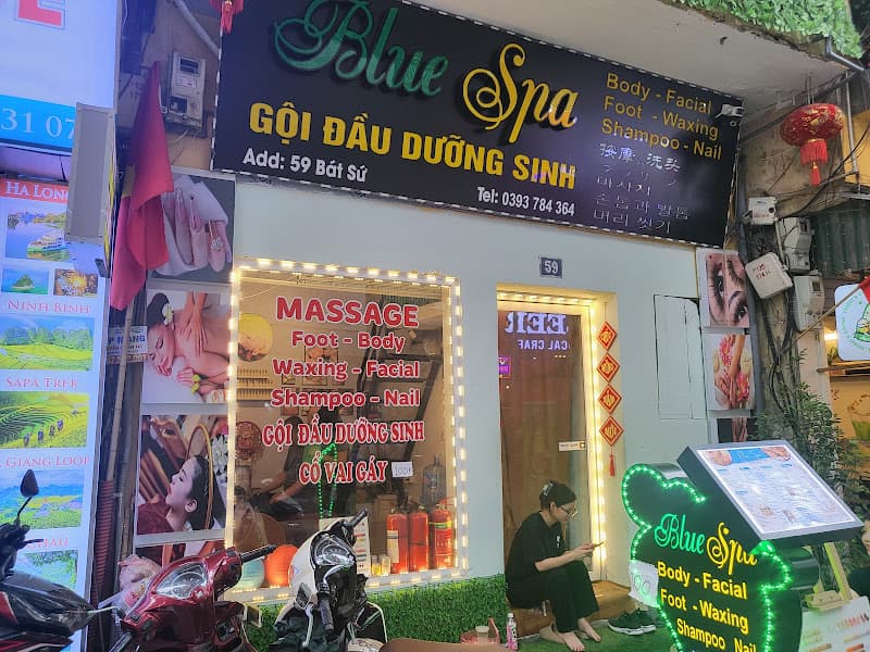Blue spa 59 bát sứ .hàng bồ.hoàn kiếm.hà nội