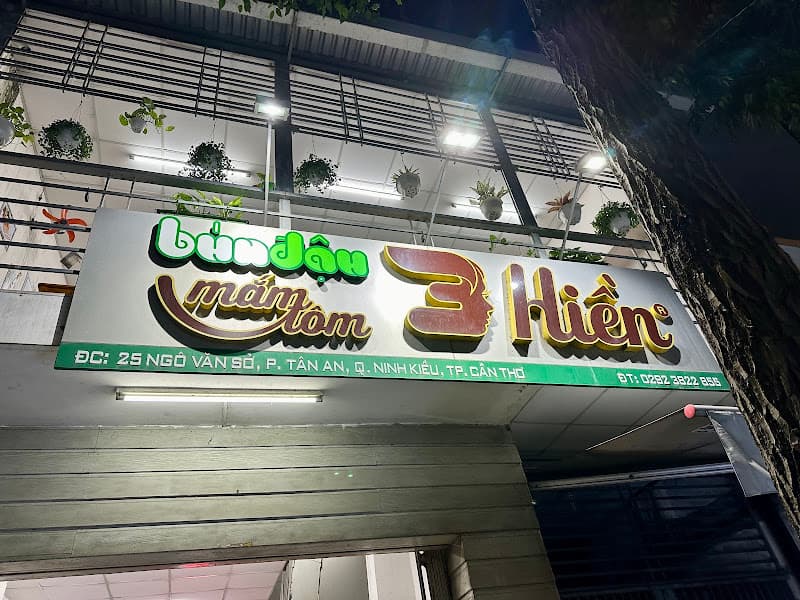 Ảnh bìa Bún Đậu Mắm Tôm 3 Hiền - Ngô Văn Sở Cần Thơ