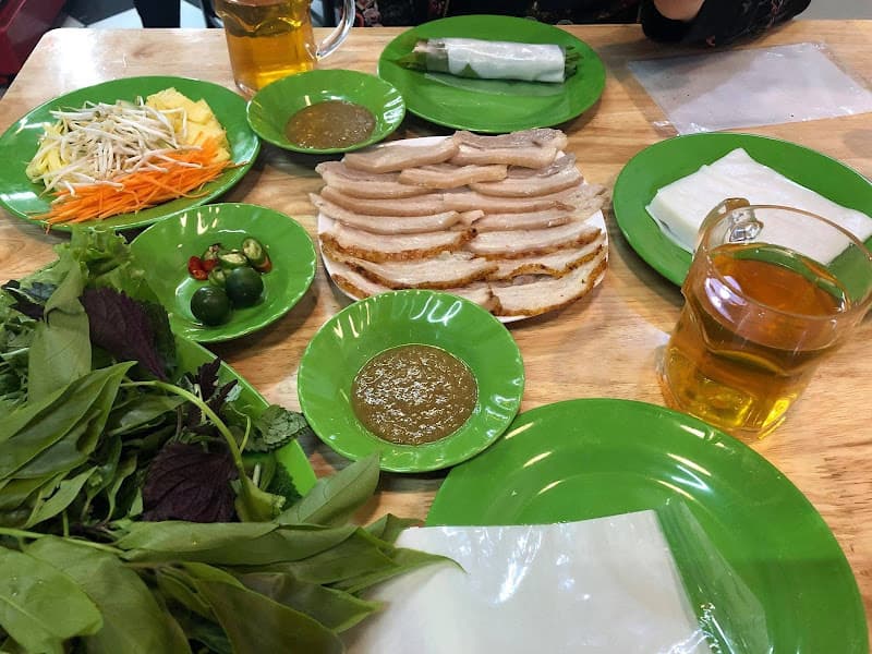 Hình ảnh Bánh Tráng Thịt Heo Vân Béo - 5