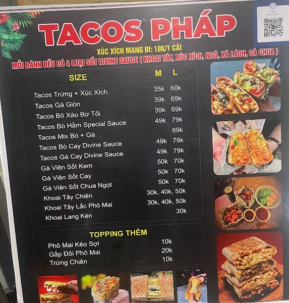 Hình ảnh tacos pháp vĩnh hồ - 3