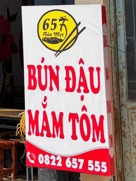 Hình ảnh Bún đậu mắm tôm (Bún mẹt 657) - 2