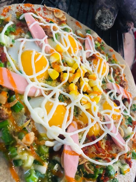 Hình ảnh Bánh tráng nướng - sữa đậu nành 09 - 3