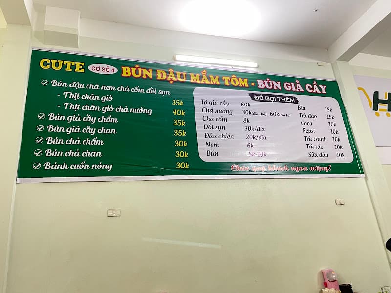 Hình ảnh Bún đậu cute, ấp đồn yên phong - 4