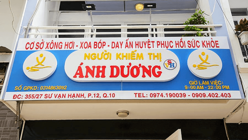 Ảnh bìa Spa khiếm thị ÁNH DƯƠNG