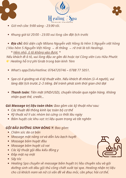 Ảnh bìa Healing Spa Cần Thơ(Massage Trị Liệu- Gội đầu dưỡng sinh)
