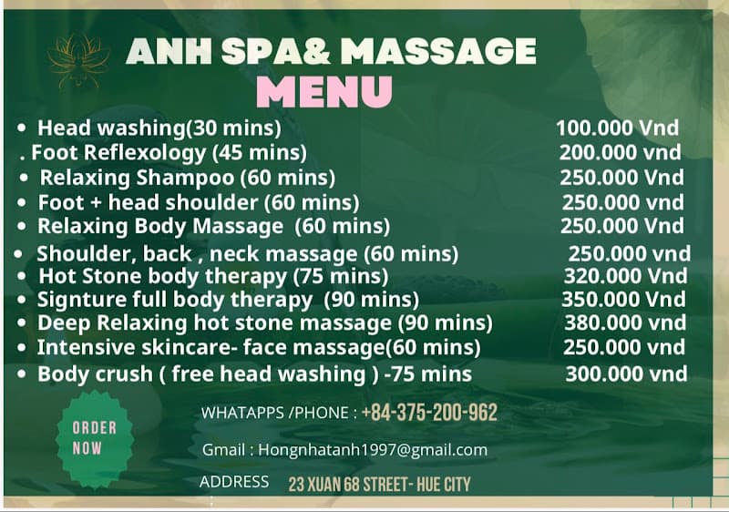 Ảnh bìa Anh Spa & Massage