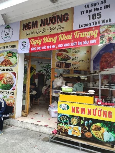 Ảnh bìa NEM NƯỚNG CÔ ÚT SÌ GÒN- NEM NƯỚNG, BÁNH TRÁNG, BÚN TRỘN