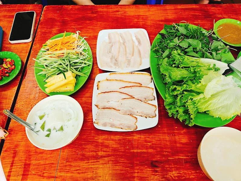 Hình ảnh Bánh Tráng Thịt Heo Vân Béo - 2