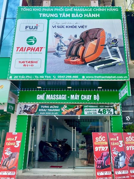 Ghế Massage và Máy Chạy Bộ Hà Tĩnh - Tài Phát Sport