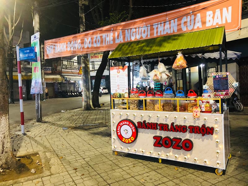 Ảnh bìa bánh tráng trộn zozo