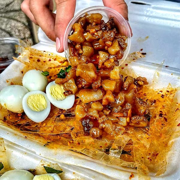 Hình ảnh Cô Huệ Bánh Tráng Nướng Cuộn Trộn - 2