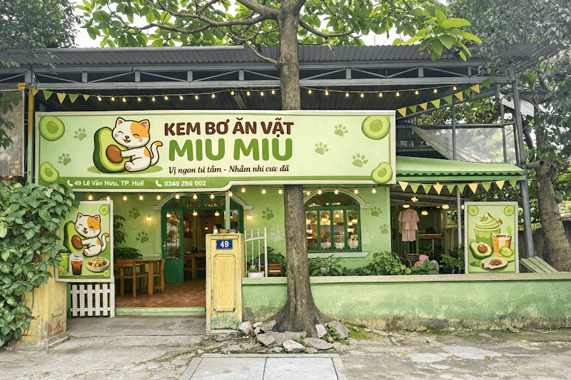 Hình ảnh Kem Bơ - Ăn vặt Miu Miu - 3