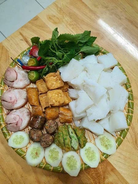 Hình ảnh bún đậu mắm tôm đường tàu - 3