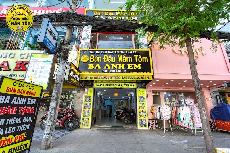 Bún Đậu Mắm Tôm Ba Anh Em - Chi Nhánh 3