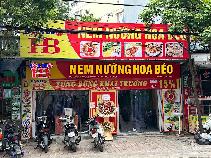 Ảnh bìa Nem nướng Hoa Béo