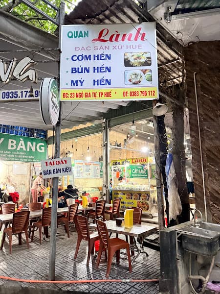 Ảnh bìa Cơm hến, bún hến Lành