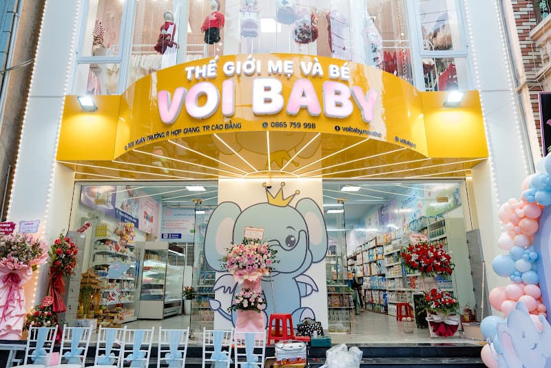 Ảnh bìa VOI BABY - SHOP MẸ VÀ BÉ - SƠ SINH - TRẺ EM - BỈM SỮA