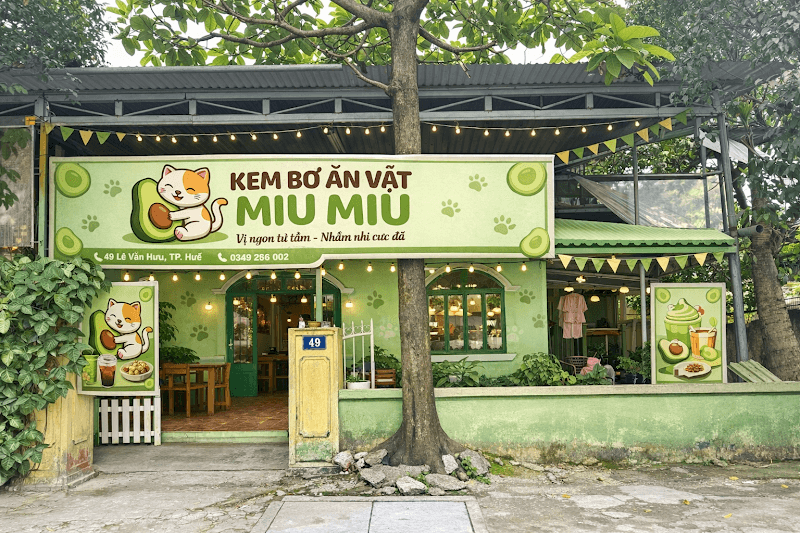 Ảnh bìa Kem Bơ - Ăn vặt Miu Miu
