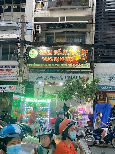 Ảnh bìa SINH TỐ NƯỚC ÉP CHÂU