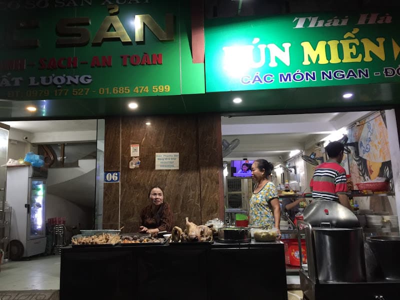Ảnh bìa Bún miến ngan Thái Hà