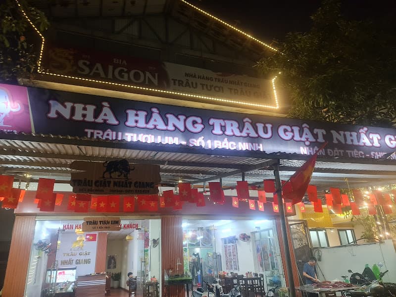 Ảnh bìa Nhà Hàng Trâu Giật Nhất Giang - Đặc sản trâu giật tươi ngon chất lượng nhất tại Bắc Ninh